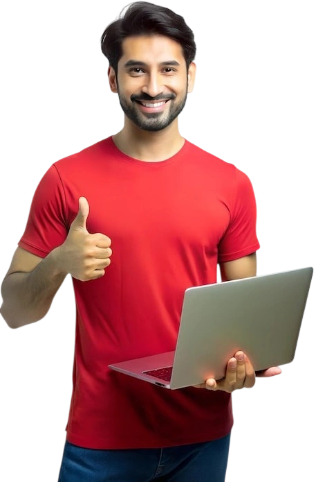 man red shirt is giving thumbs up 1236264 531 photoroom
